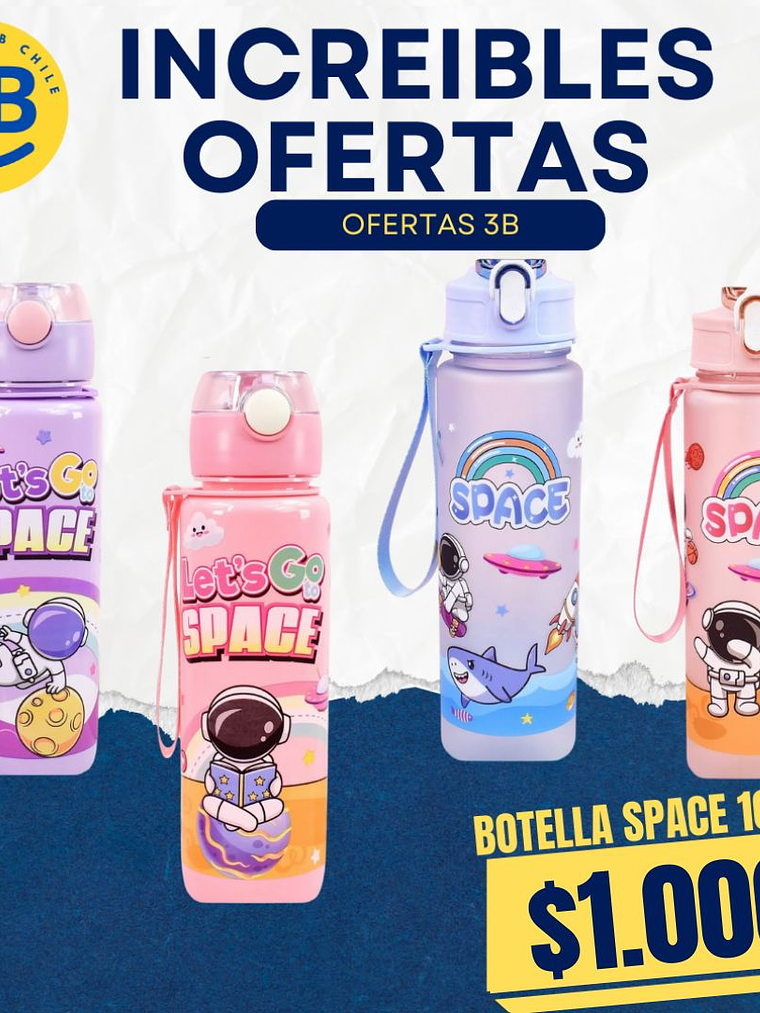 BOTELLA SPACE 1000ML 1