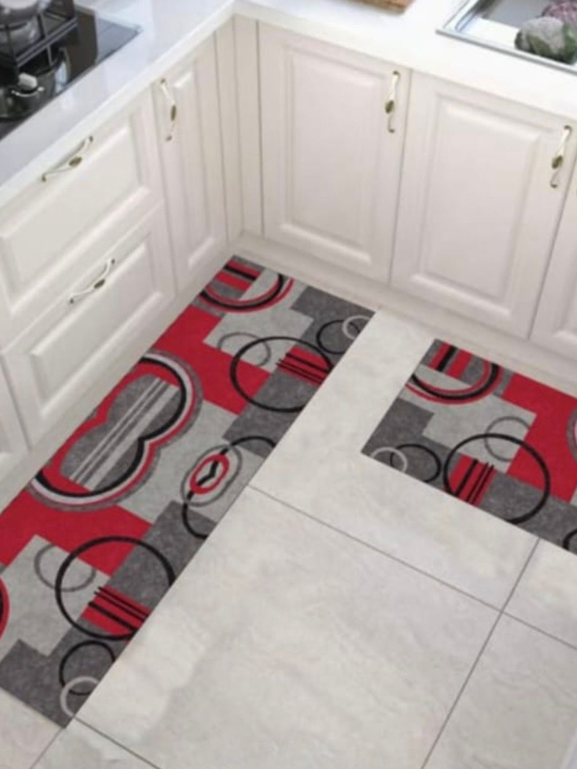 SET ALFOMBRA COCINA 2PCS 1