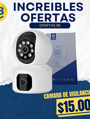 CAMARA DE VIGILANCIA DOBLE V380