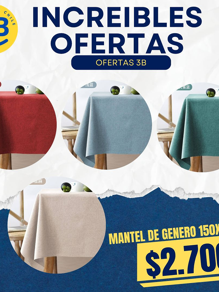 MANTEL CALIDAD 140X230CM 1