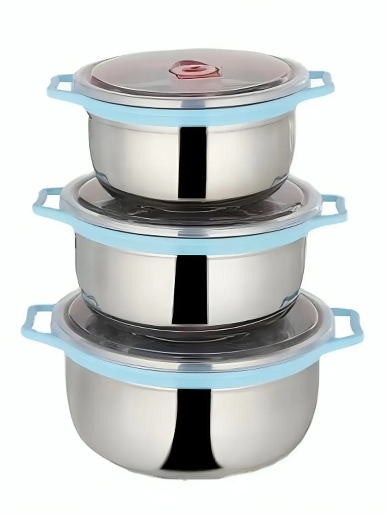  SET TAPER ACERO INOXIDABLE 3PCS 1