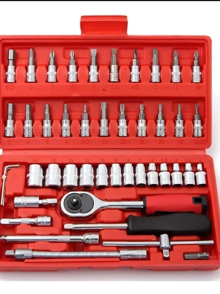 SET HERRAMIENTAS 46PCS  1