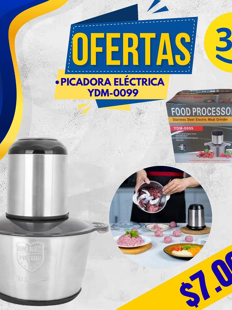 PICADORA ELECTRICA YDM  0099 1