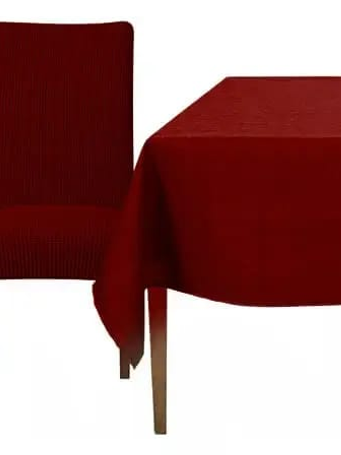 FUNDA DE SILLA+MANTEL 7PCS 1