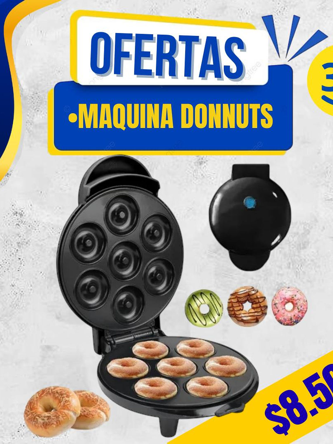 MAQUINA DONNUTS 7PCS 1