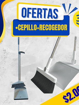 CEPILLO+RECOGEDOR