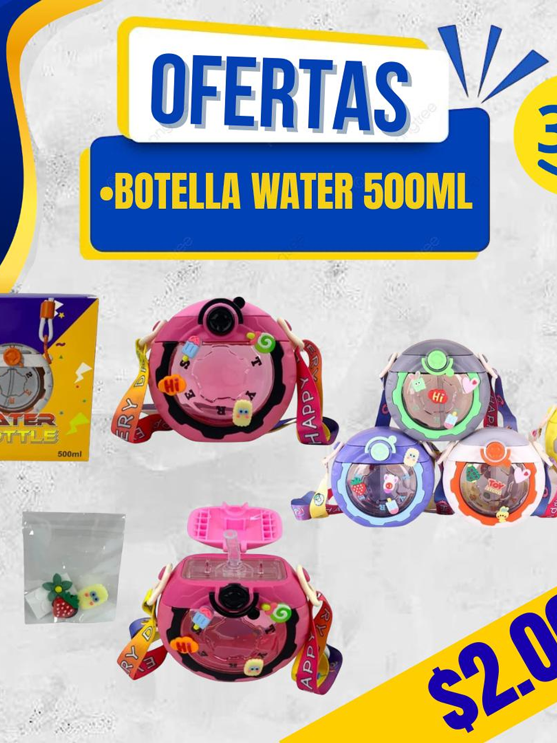 BOTELLA WATER 500ML 1