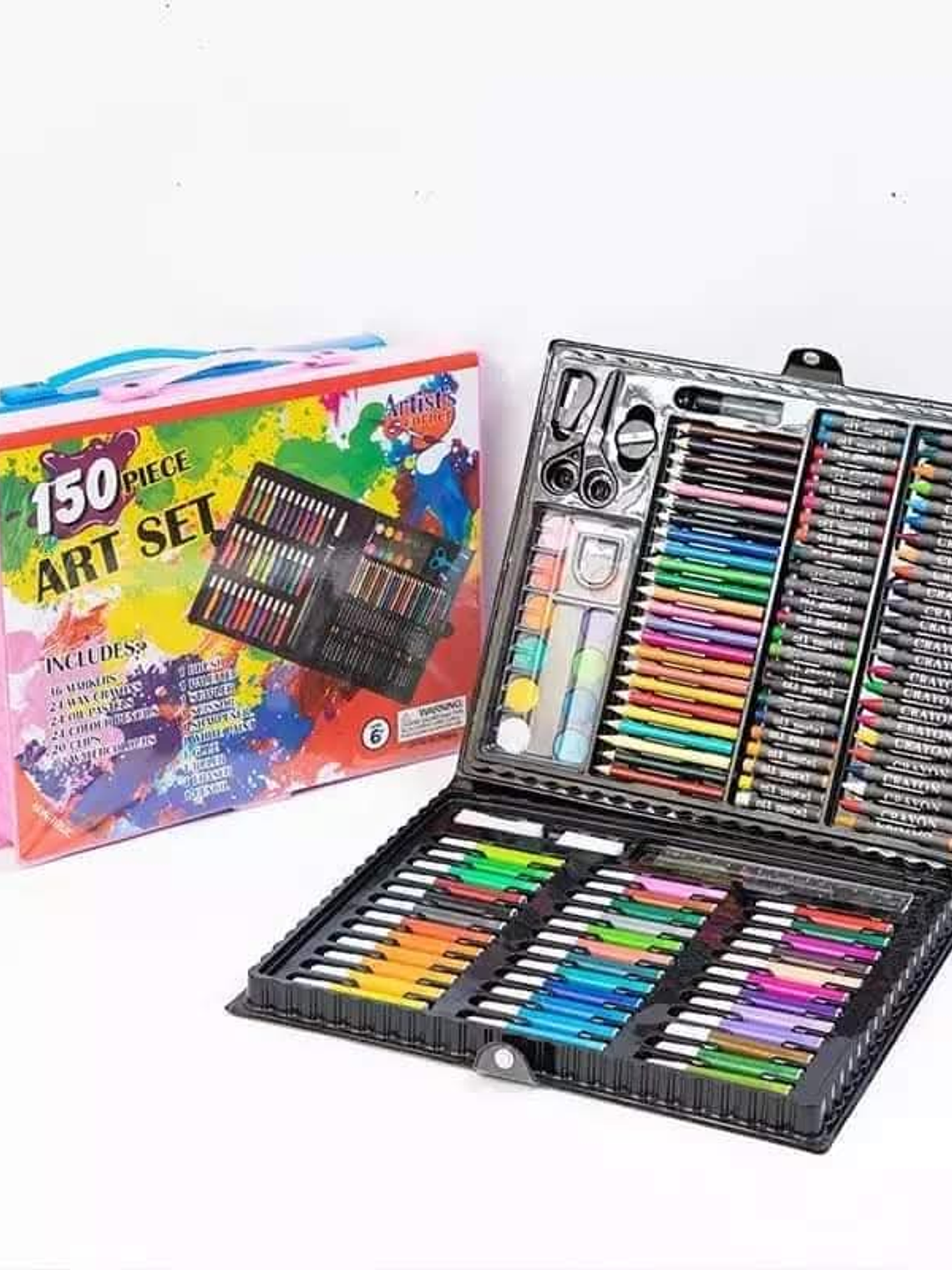  SET MALETA ARTE 150PCS 1