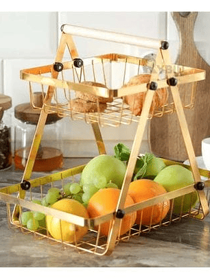 ORGANIZADOR DE VERDURAS 2 NIVELES