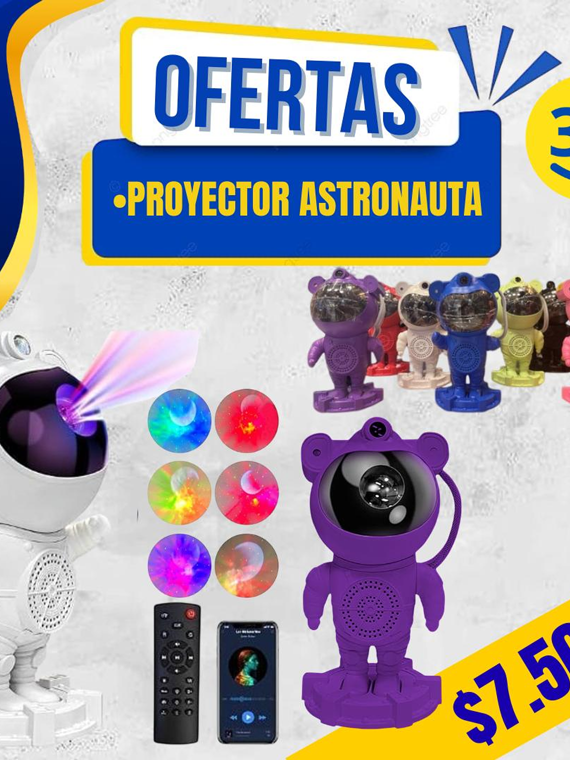 PROYECTOR ASTRONAUTA 1