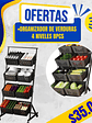 ORGANIZADOR DE VERDURAS 4 NIVELES 8PCS  - Miniatura 1