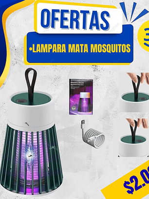 LÁMPARA MATA MOSQUITOS YG-002