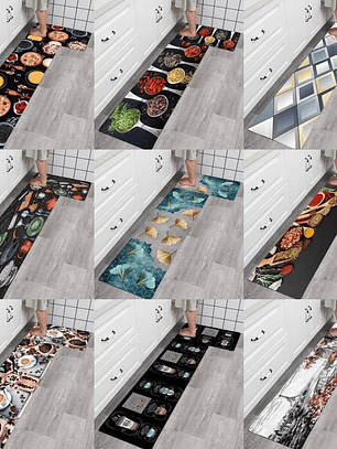 SET ALFOMBRA COCINA 2PCS