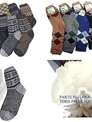 Calceta con chiporro hombre   x 12 