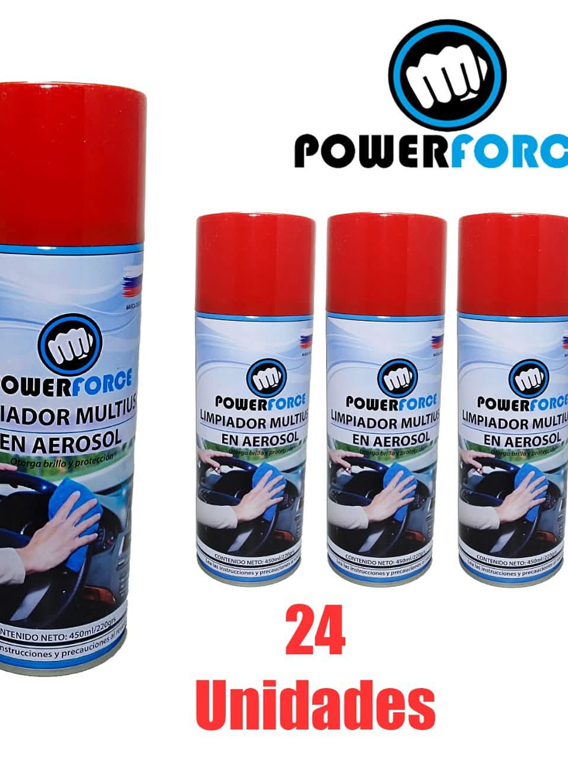 Limpiador multiuso para auto 24 unidades  1
