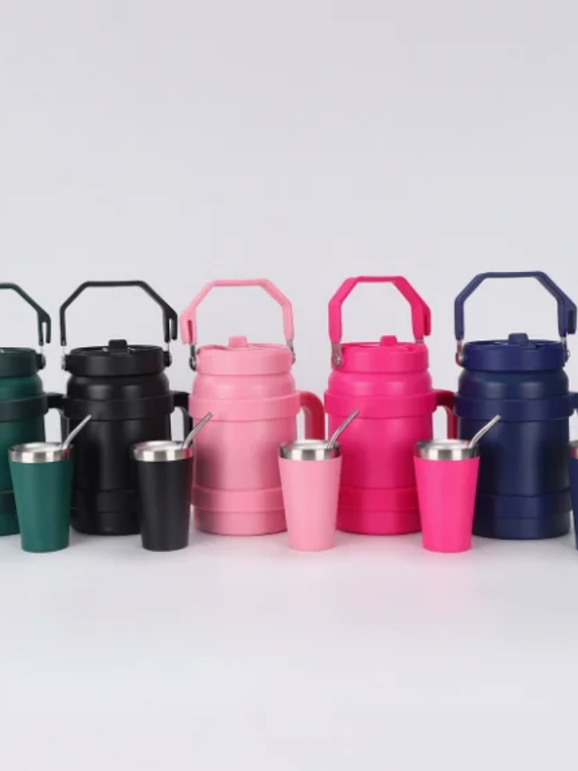 SET TERMO + VASO MATE VACUUM 1200ML 1