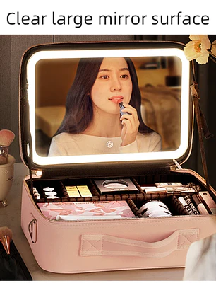 ORGANIZADOR MAQUILLAJE LED 