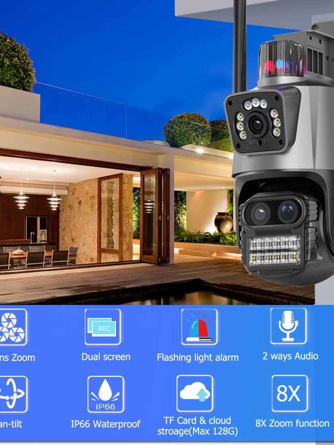 CAMARA WIFI DOBLE  2