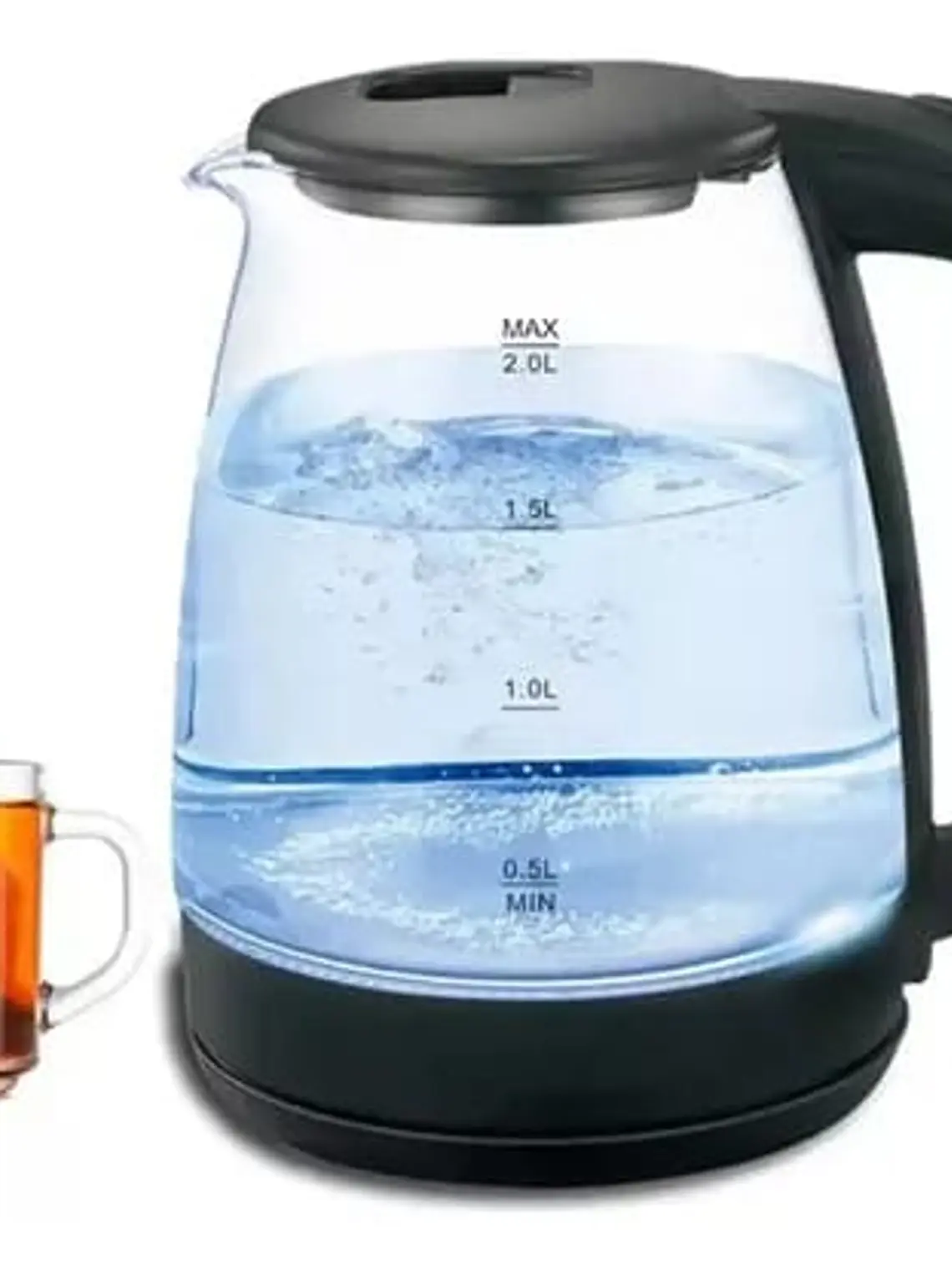 Hervidor de vidrio led  1