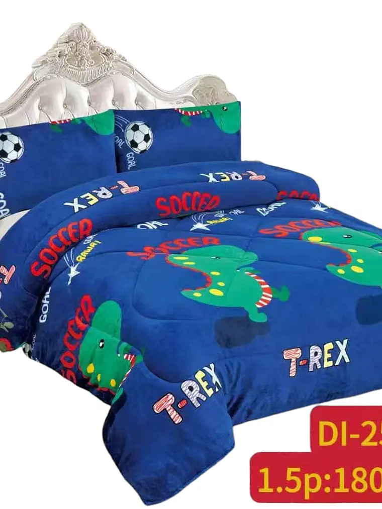 COBERTOR PLUSH CON CHIPORRO 1.5PLZ 1