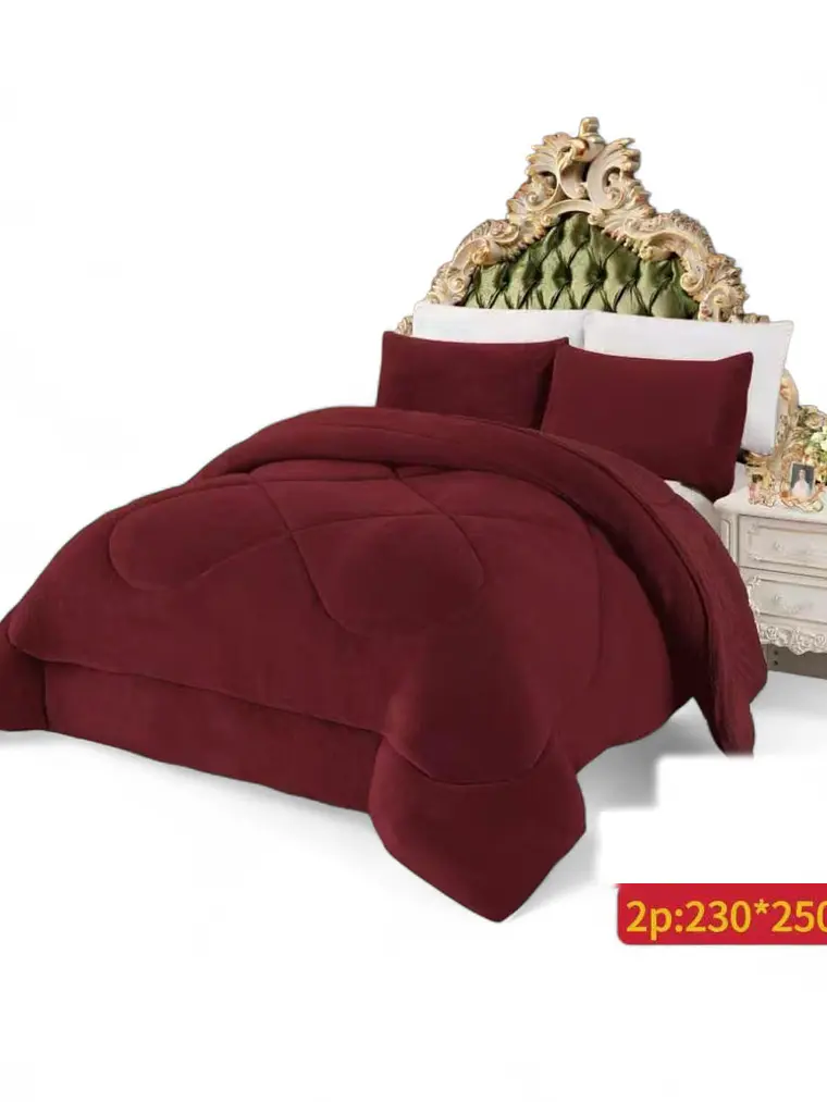 Cobertor con chiporro liso 230x250 2