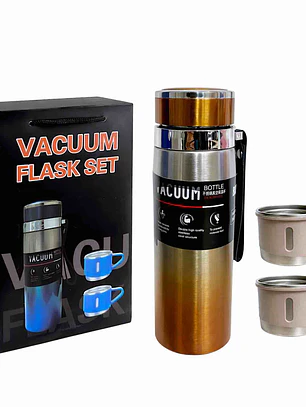 SET TERMO + 2 TAZA 800 ML 