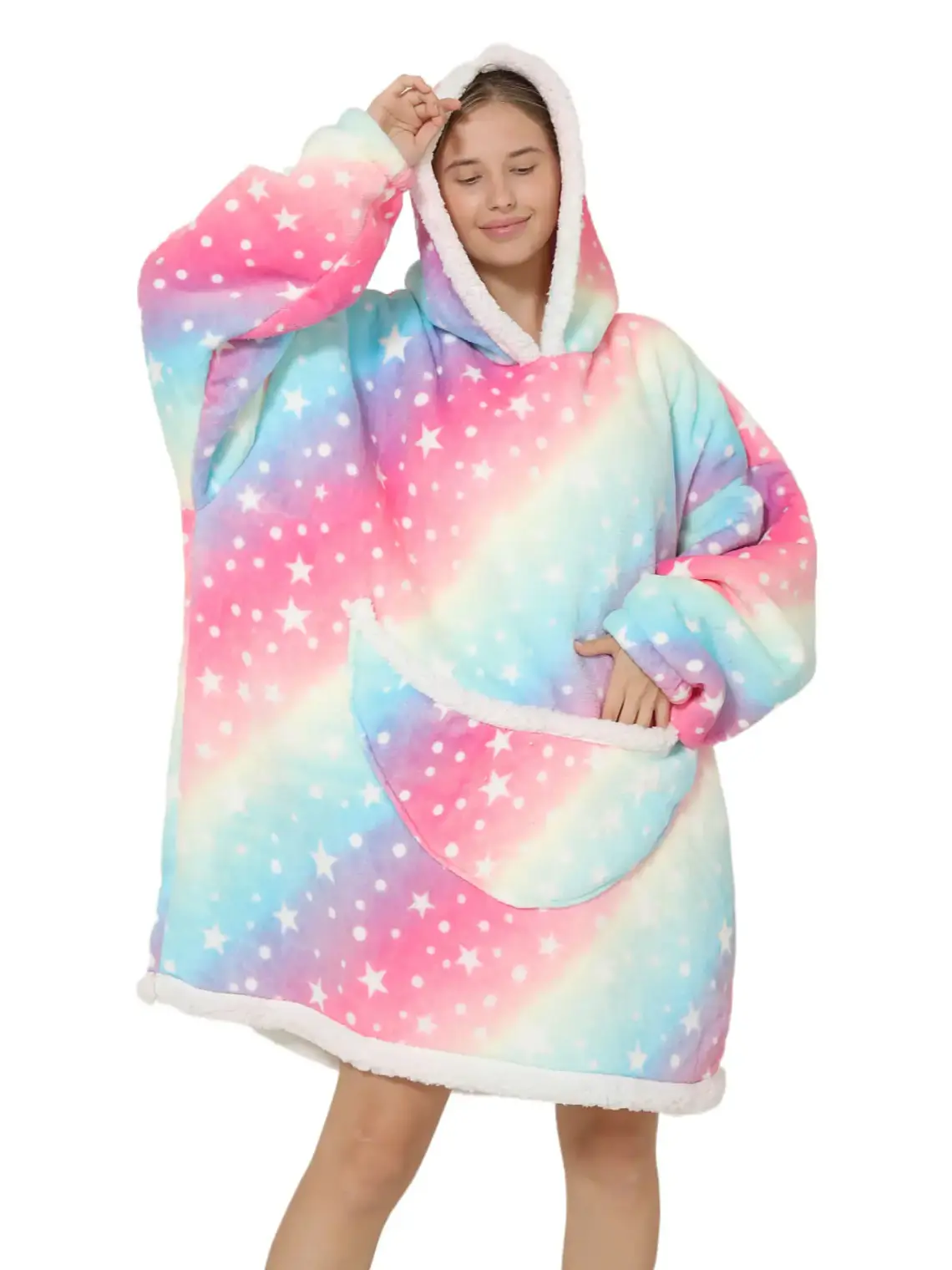 Poleron sherpa diseño  3