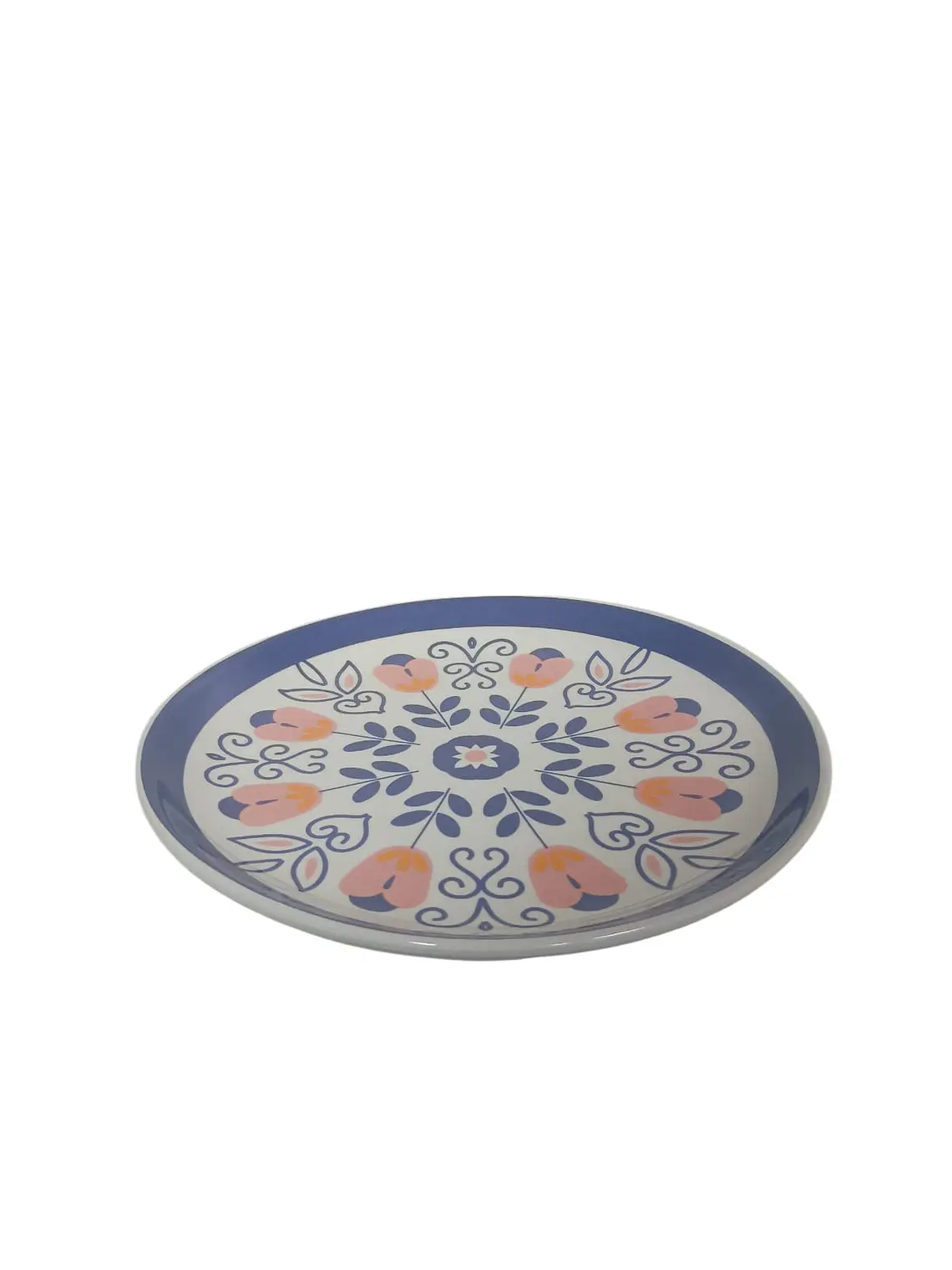 PLATO CERAMICA 22CM PACK DE 4  1