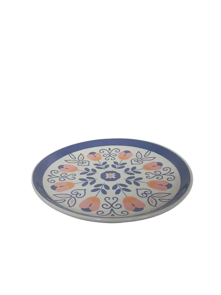 PLATO CERAMICA 22CM PACK DE 4  1