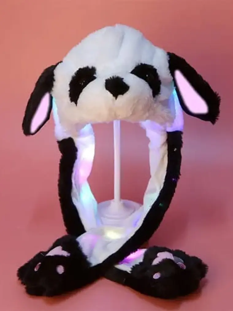 GORRO OREJA KAWAII LED  1