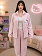 PIJAMA TEXTURIZADA CON CIERRE  - thumbnail 1