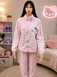 PIJAMA TEXTURIZADA CON CIERRE  - thumbnail 2