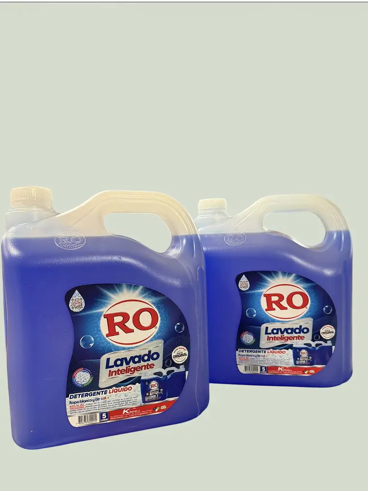 DETERGENTE LÍQUIDO RO 5 LTS  1