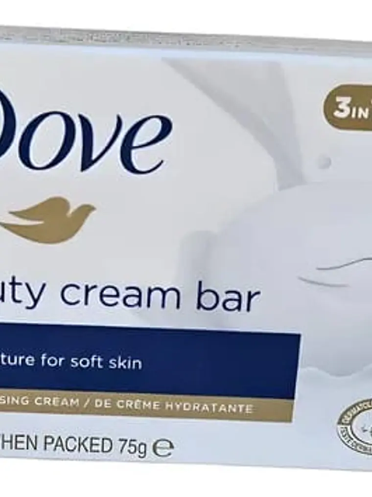 BARRA DE JABON DOVE 75G  1