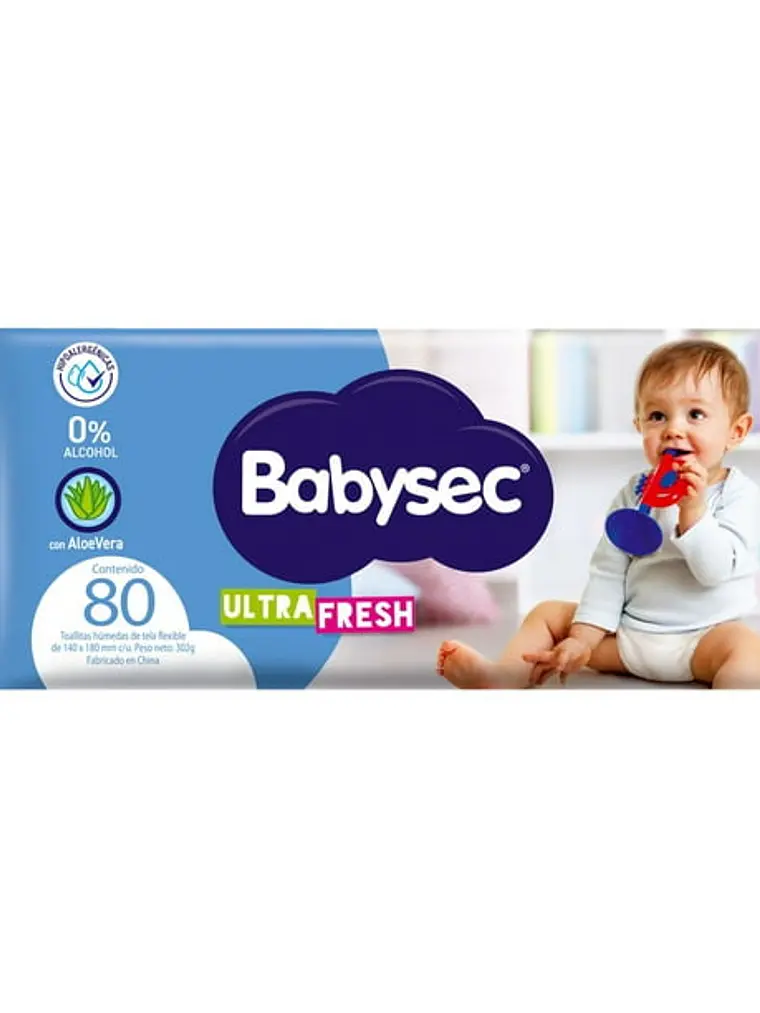 TOALLA HUMEDA BABYSEC 80 PCS X 12 PCS  1