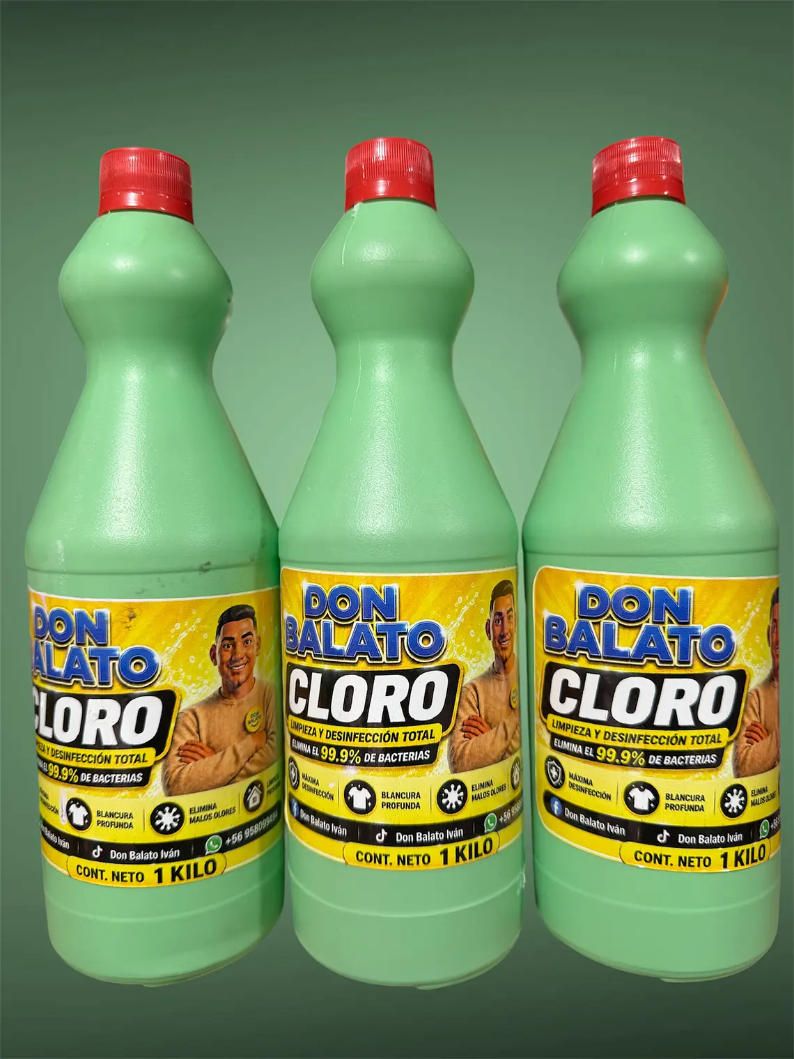 CLORO DON BALATO 1 LTS  (12 PCs)  1