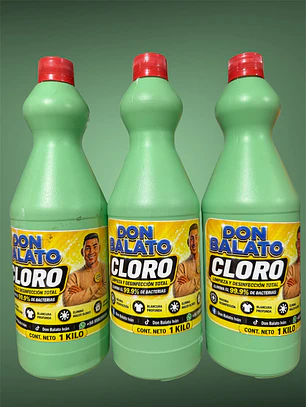 CLORO DON BALATO 1 LTS  (12 PCs) 