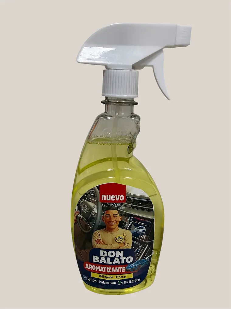 AROMATIZANTE DON BALATO NEW CAR 500 ML (12PCS) 1