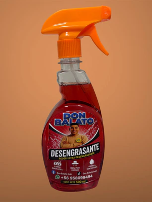 DESENGRASANTE DON BALATO 500ml (12PCS)