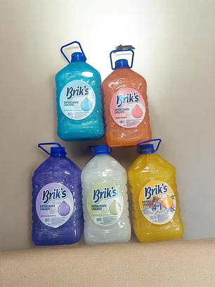 DETERGENTE BRIKS 5LTS (6PCS ) 