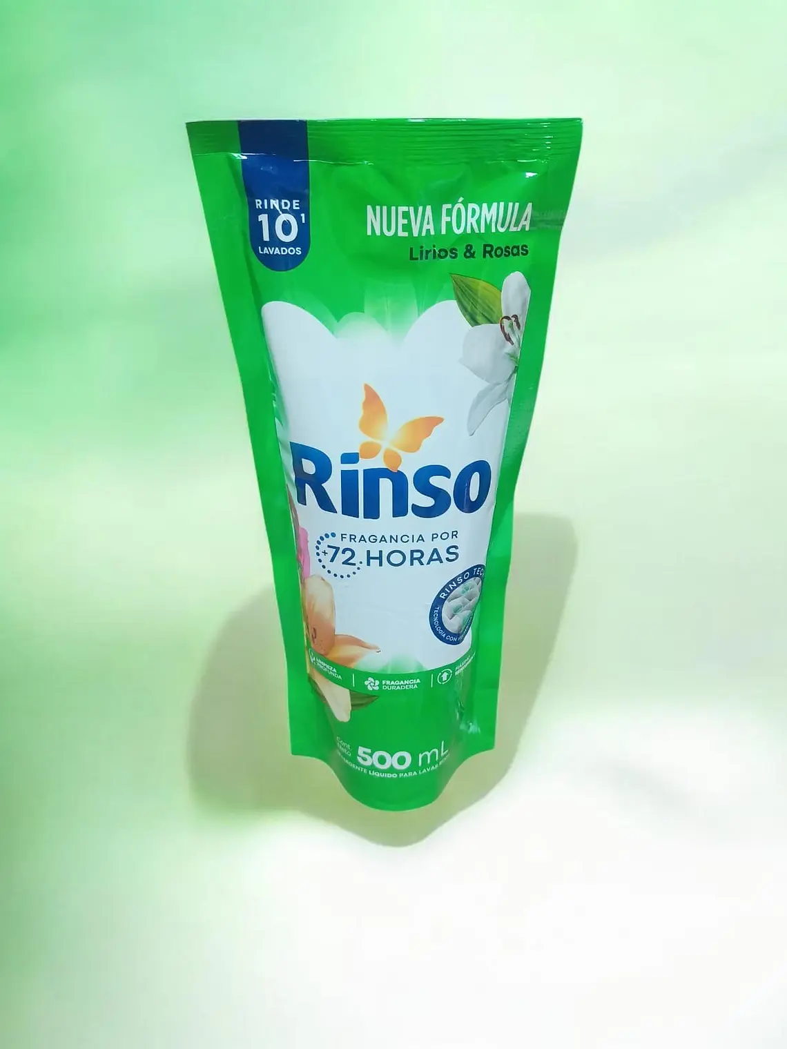 DETERGENTE LÍQUIDO RINSO 500 ml (15pcs) 1