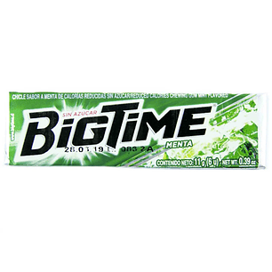 Chicle Bigtime Menta