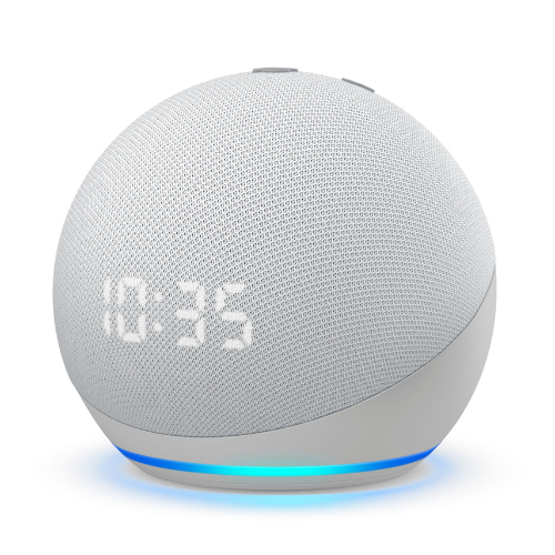 Amazon Alexa Echo Dot 4G Con Reloj