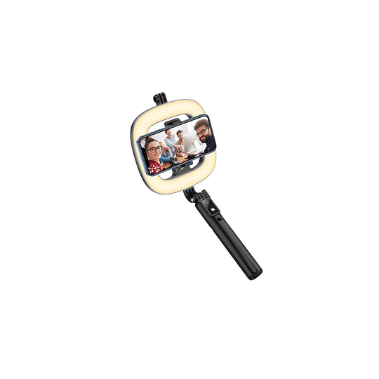 Baston Selfie con aro de luz Hoco LV03 + - Image 3