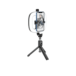 Baston Selfie con aro de luz Hoco LV03 + - Image 2