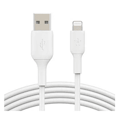 Cable para iphone de 3 Mts Blanco