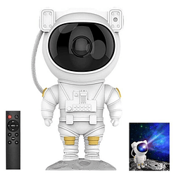 Lampara Proyector Astronauta De Galaxia Luz Led RGB - Image 1