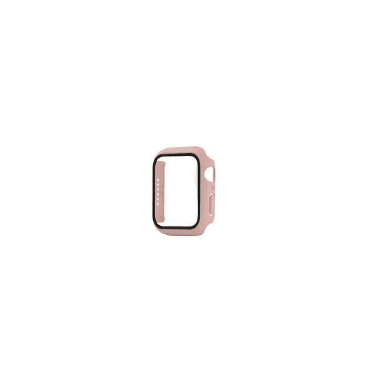 Correa con carcasa para Apple Watch 44mm Silicona corrugada - Image 4