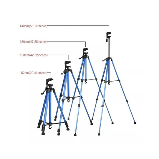 Tripode Para Camara / Celular 1.40 Metro de altura - Image 5