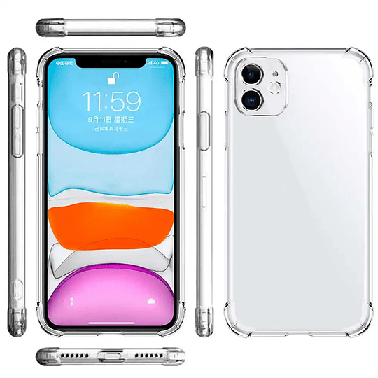 Carcasa Para iphone 11 silicona Colores - Image 3